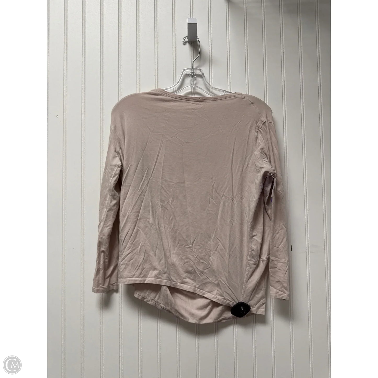 Athletic Top Long Sleeve Crewneck By Lululemon In Pink, Size: S