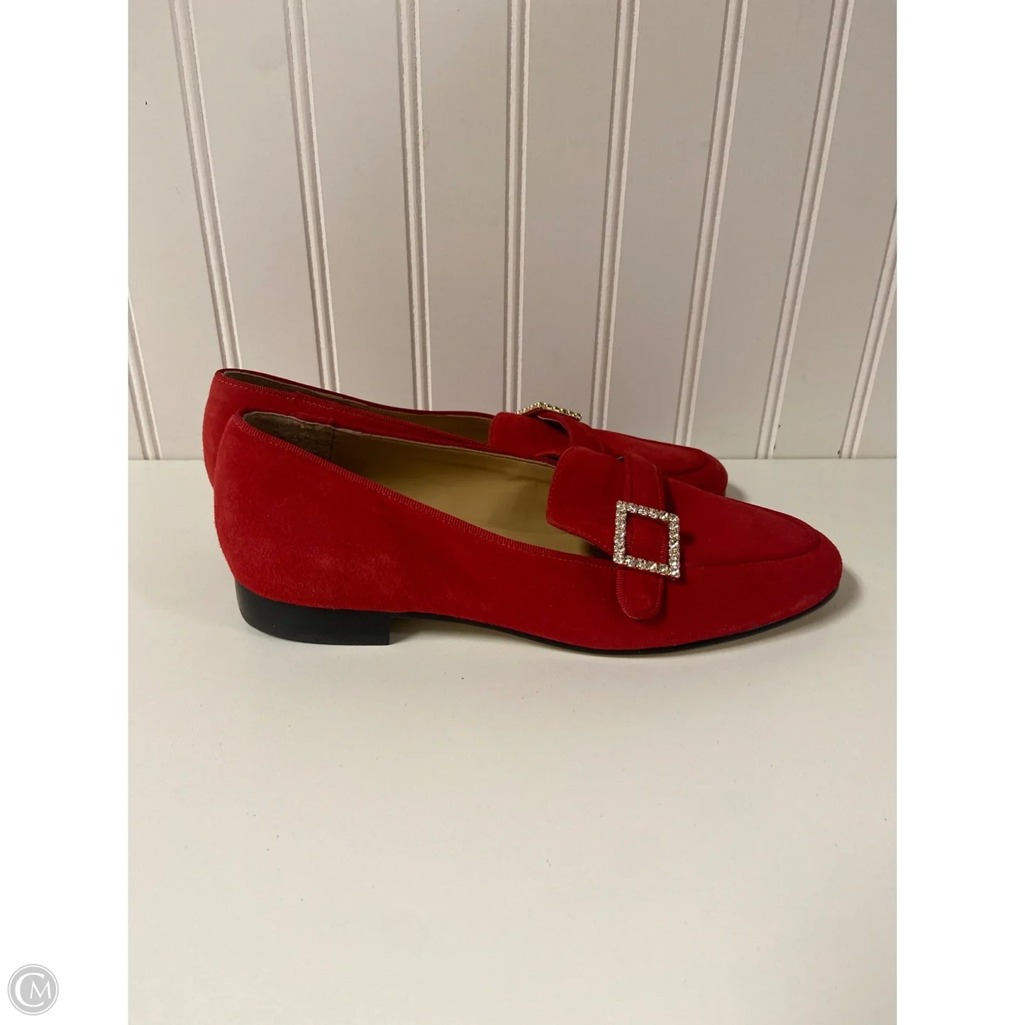 Shoes Flats By Talbots In Red, Size: 6.5