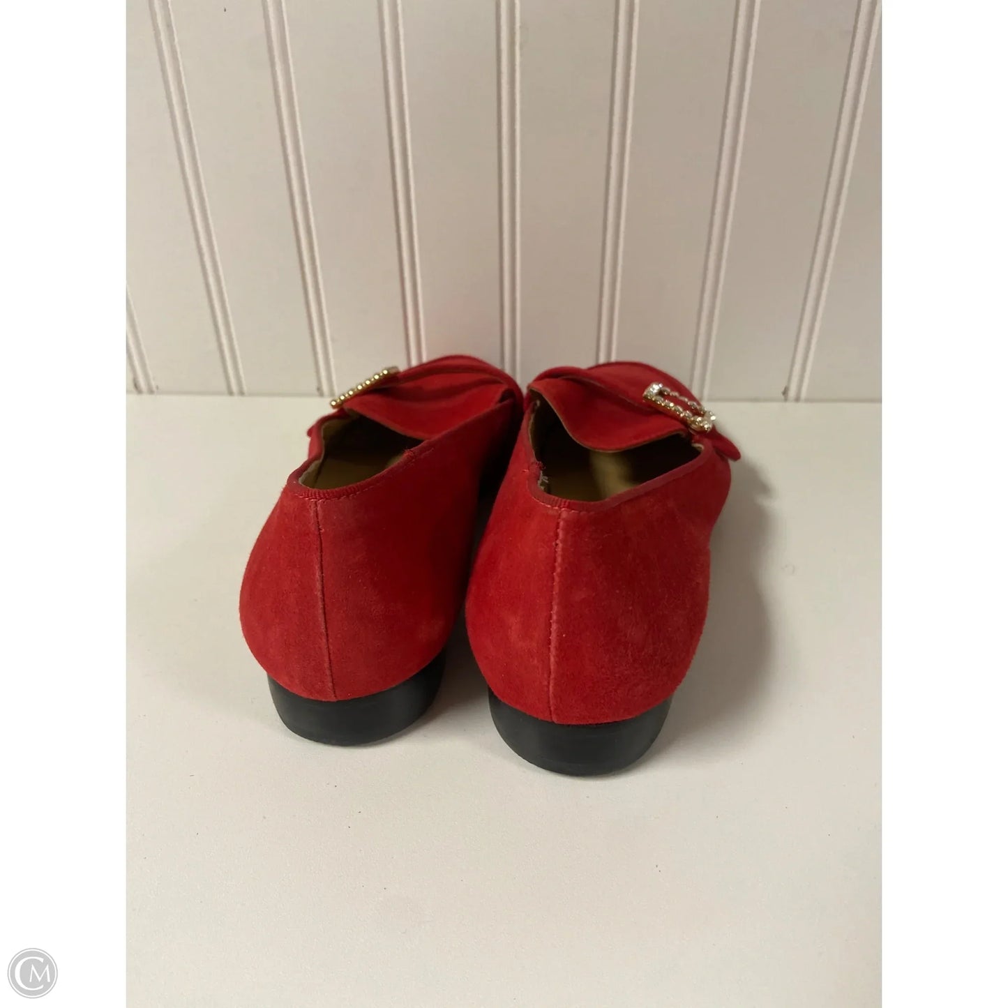 Shoes Flats By Talbots In Red, Size: 6.5