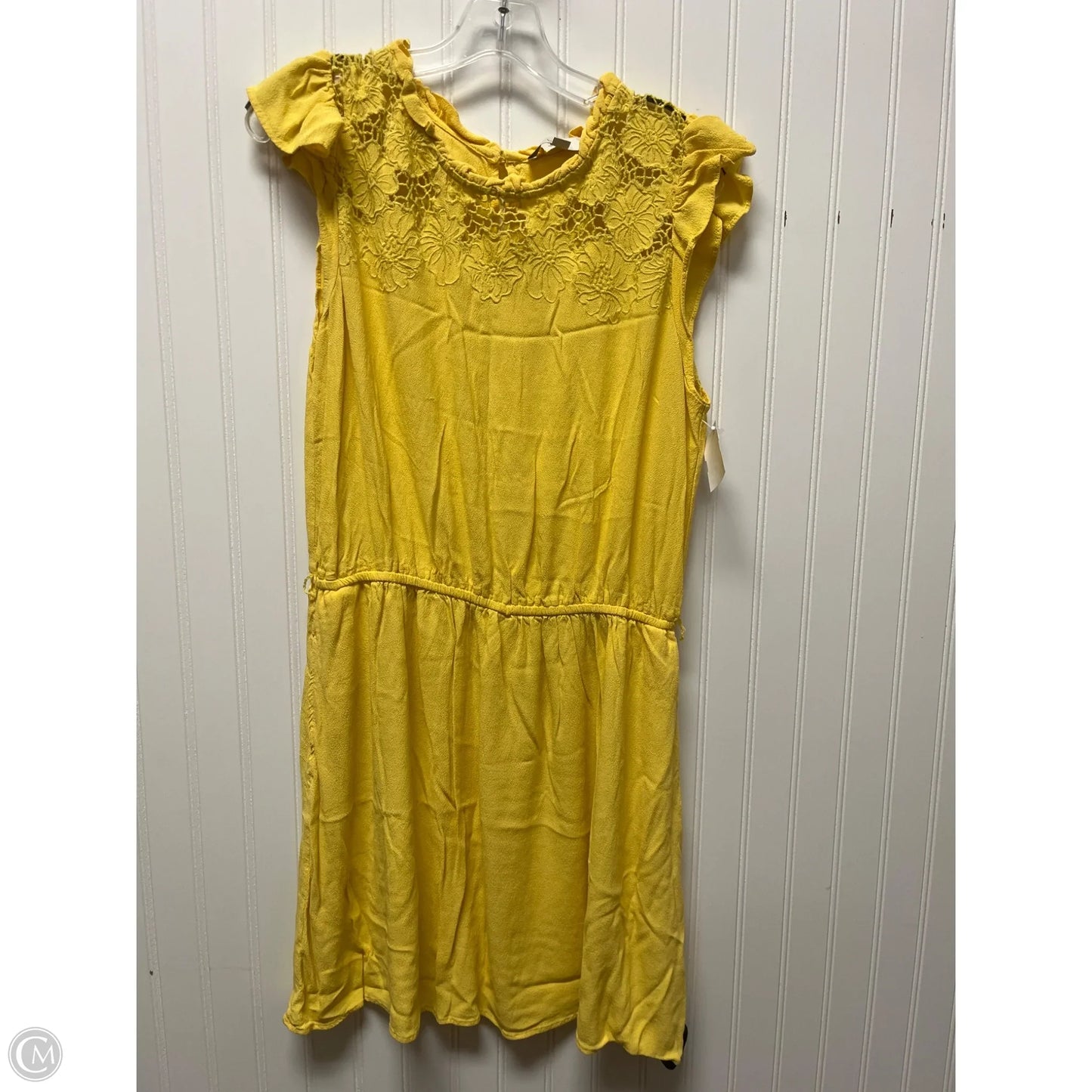 Dress Casual Short By Loft In Yellow, Size: L