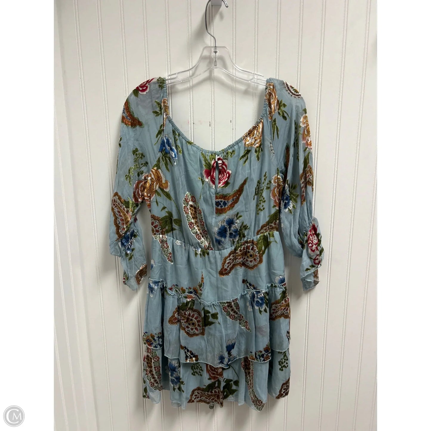 Dress Designer By Alice + Olivia In Blue, Size: M