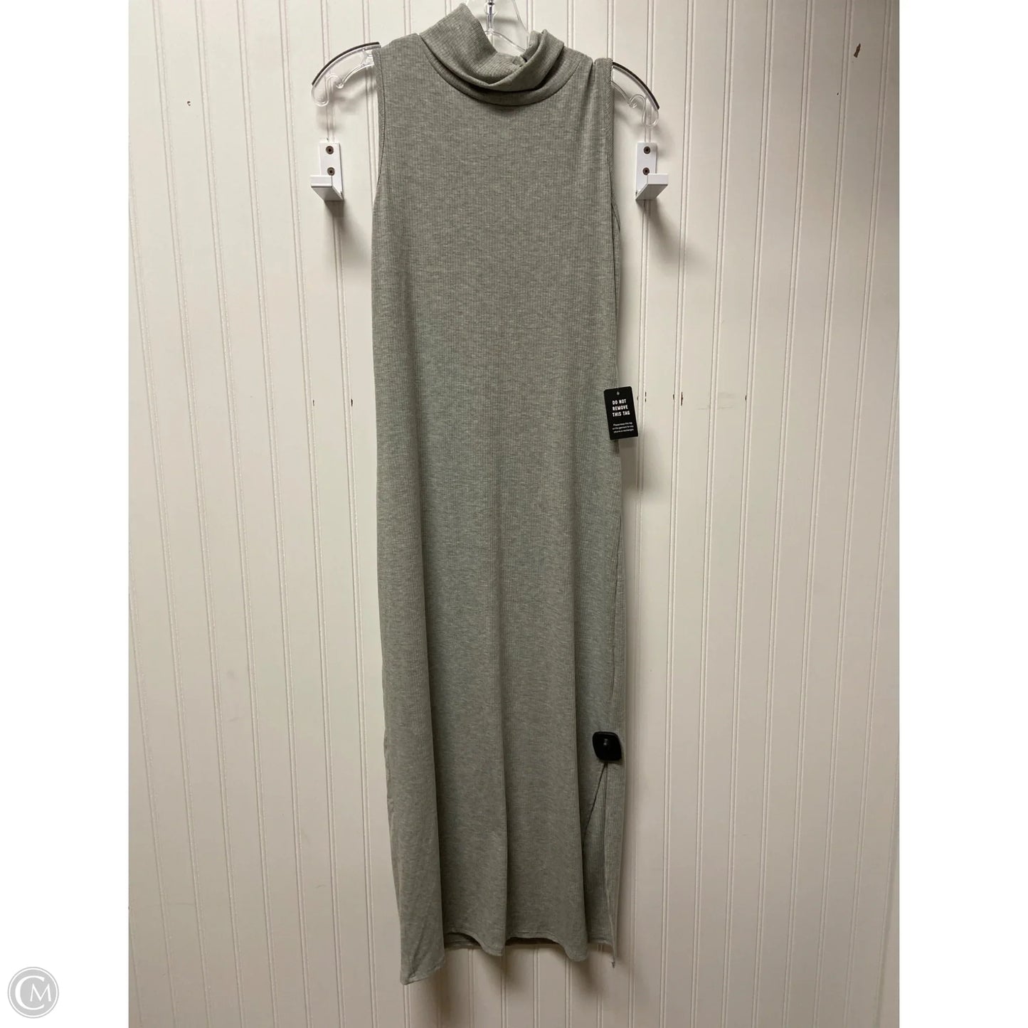 Dress Casual Maxi By Express In Grey, Size: S
