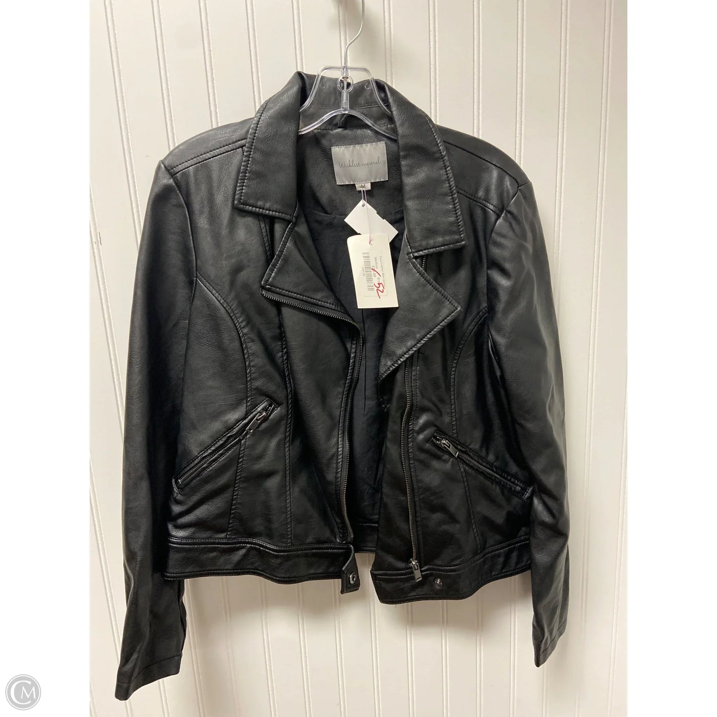 Jacket Moto By Wishlist In Black, Size: M