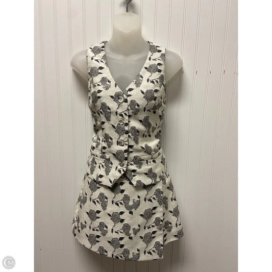 Skirt Set 2pc By Cmc In Ivory, Size: S