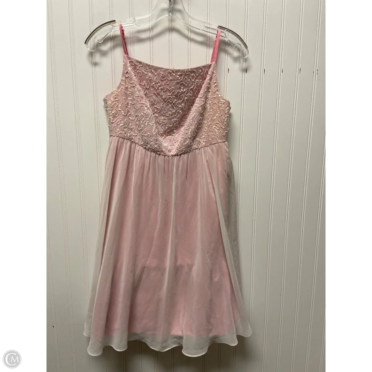 Dress Party Short By Betsey Johnson In White, Size: S