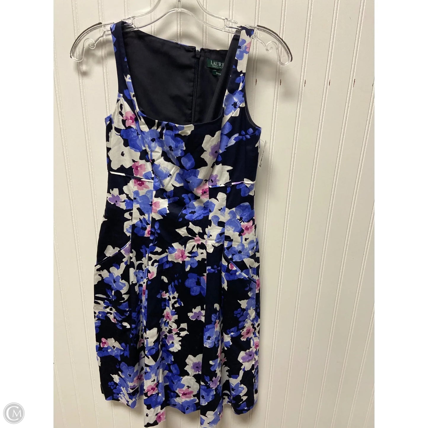 Dress Work By Lauren By Ralph Lauren In Navy, Size: Xs
