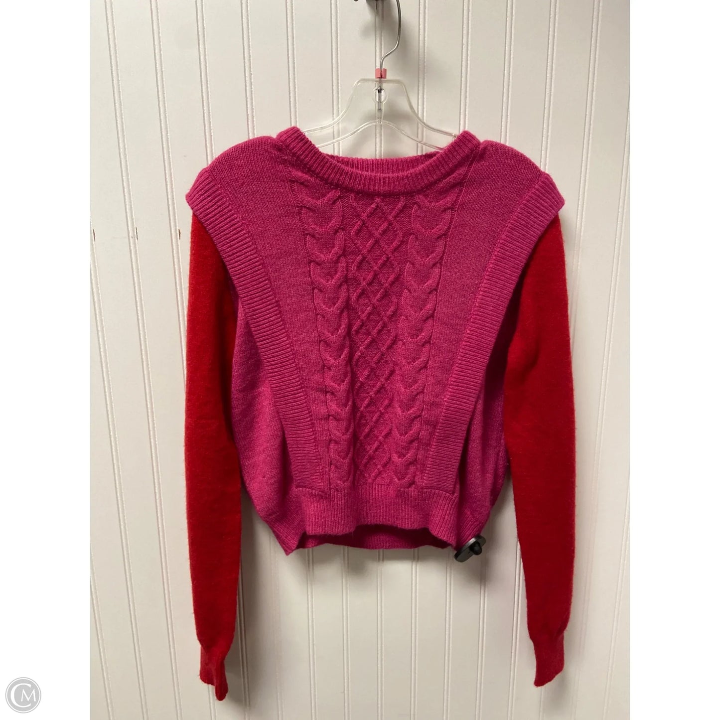 Sweater By Strut & Bolt In Pink & Red, Size: S