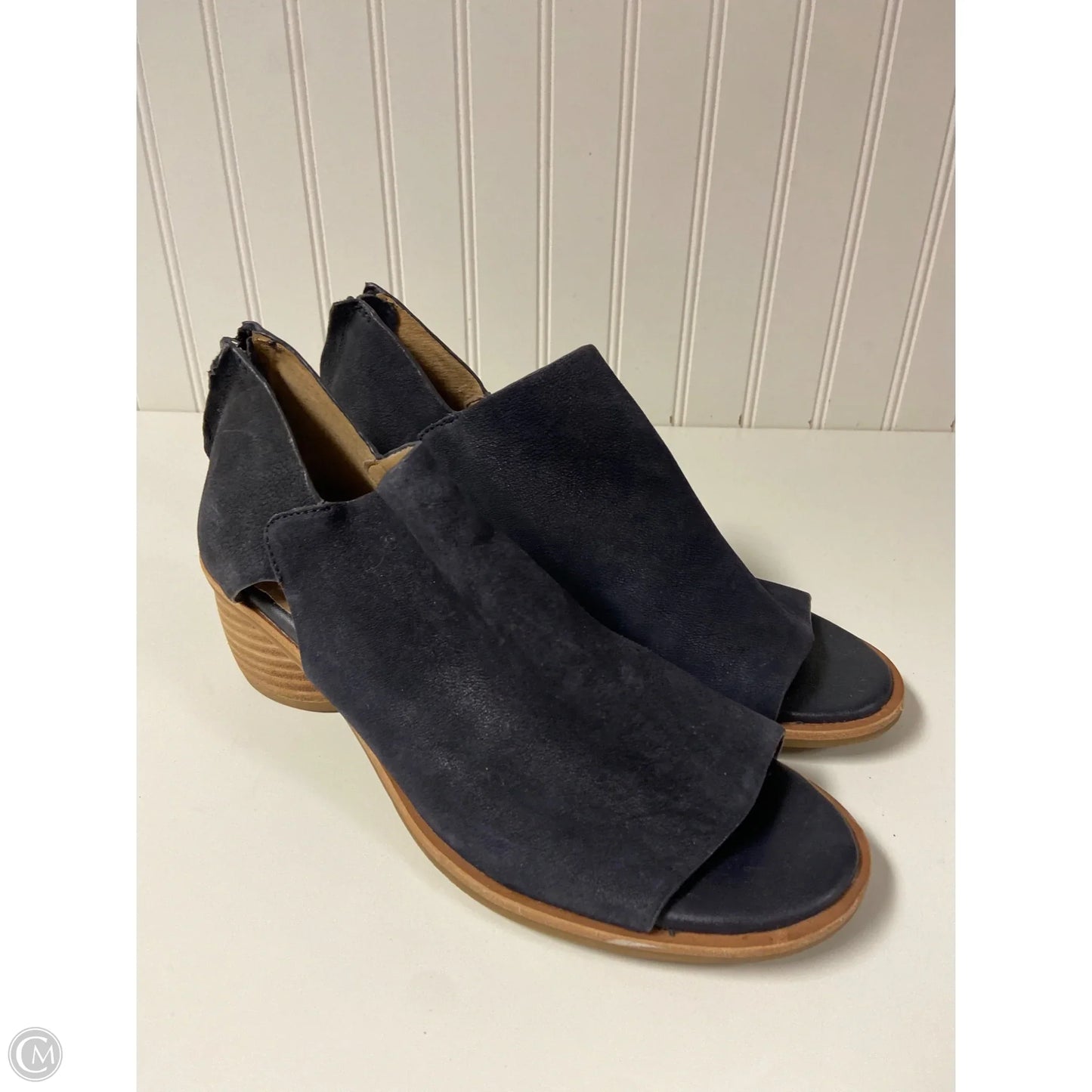 Shoes Heels Block By Sofft In Navy, Size: 11