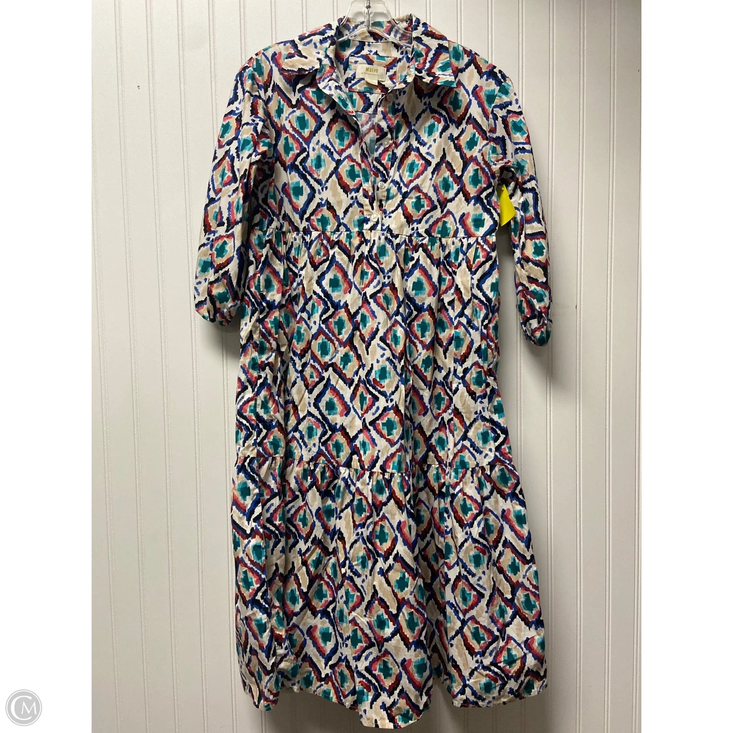 Dress Casual Maxi By Maeve In White, Size: Xxsp