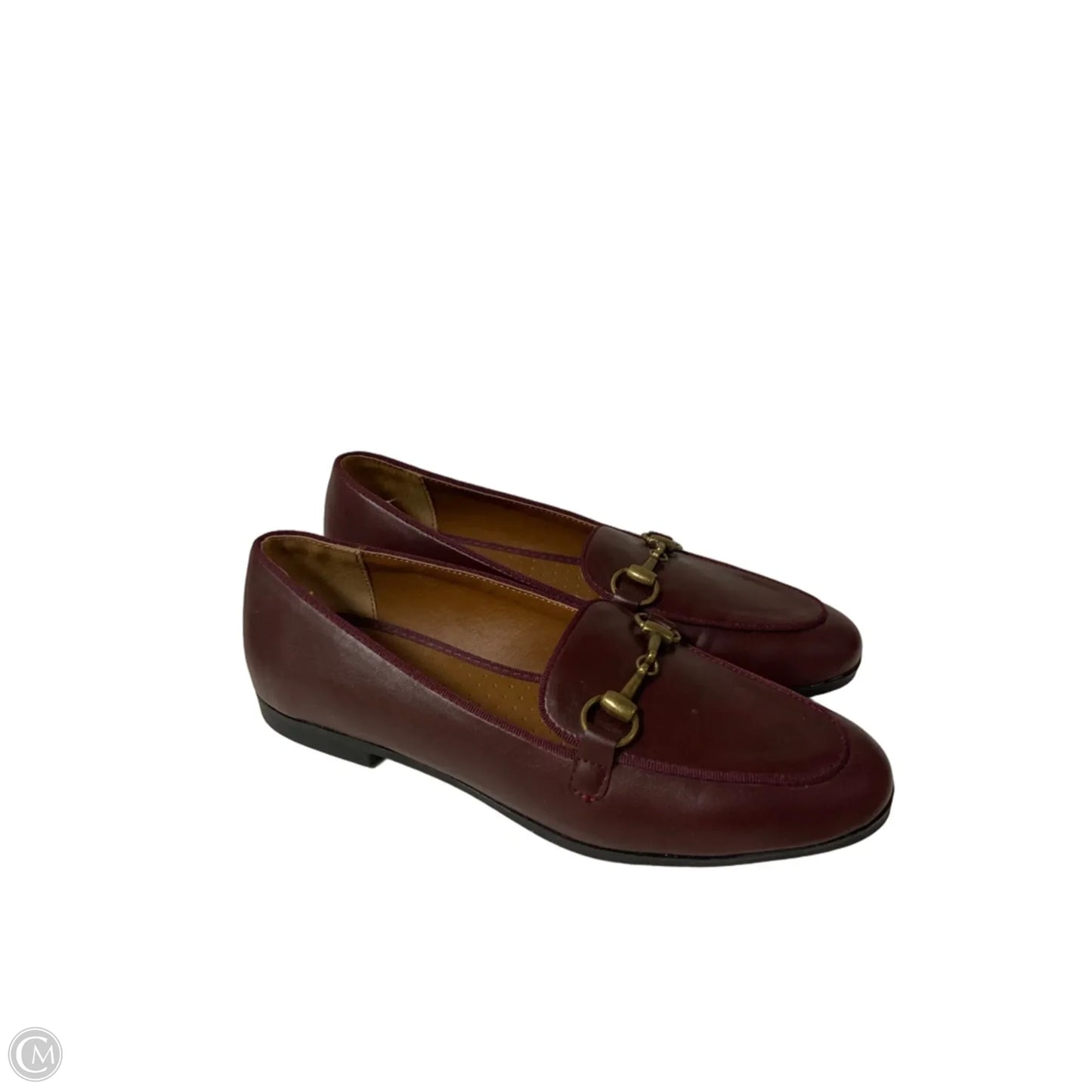 Shoes Flats By White Mountain In Maroon, Size: 6.5