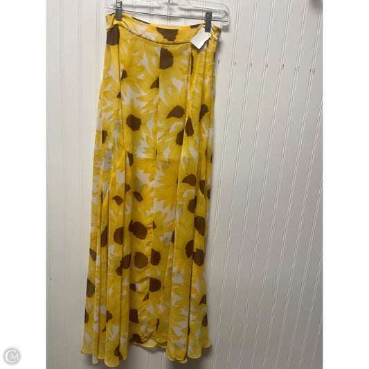 Skirt Maxi By Show Me Your Mumu In White & Yellow, Size: S