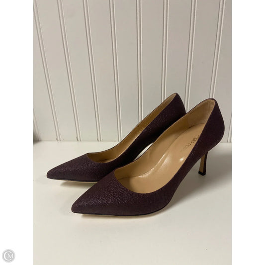 Shoes Designer By Sergio Rossi In Purple, Size: 7.5