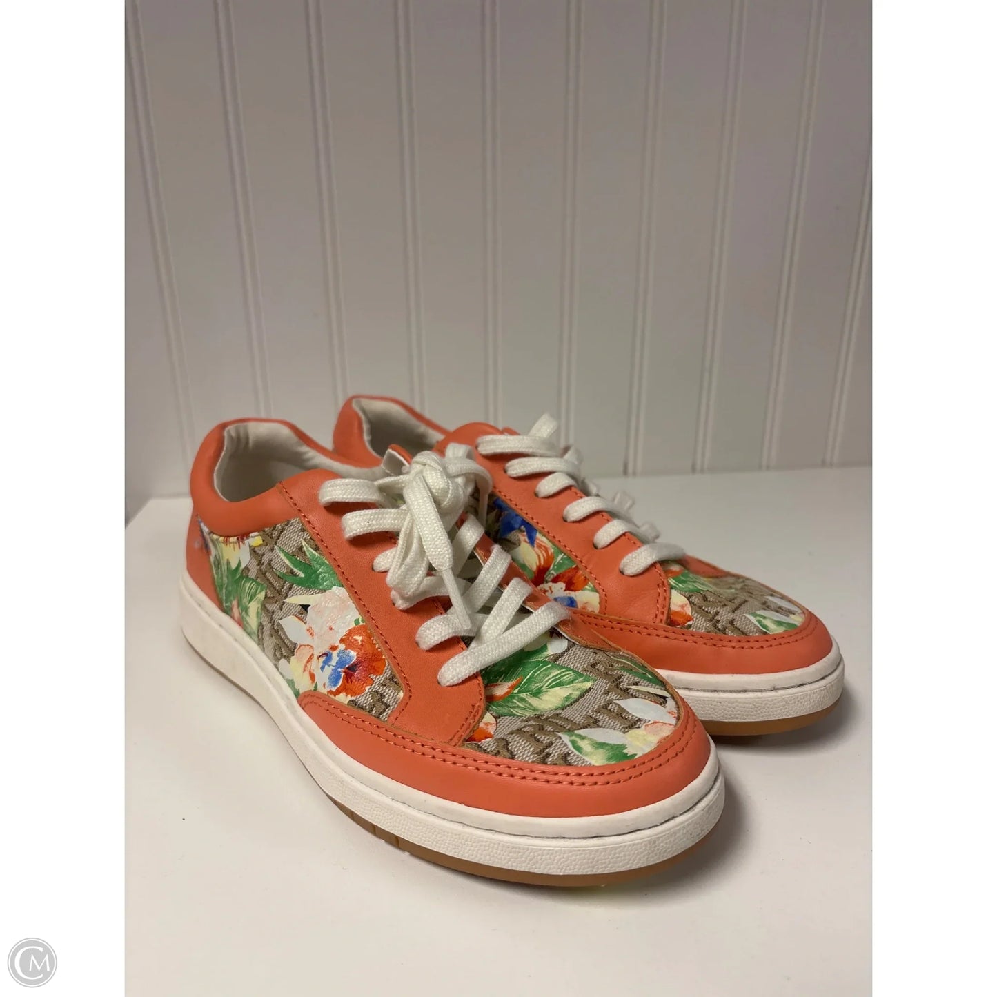 Shoes Sneakers By Lauren By Ralph Lauren In Peach, Size: 7.5