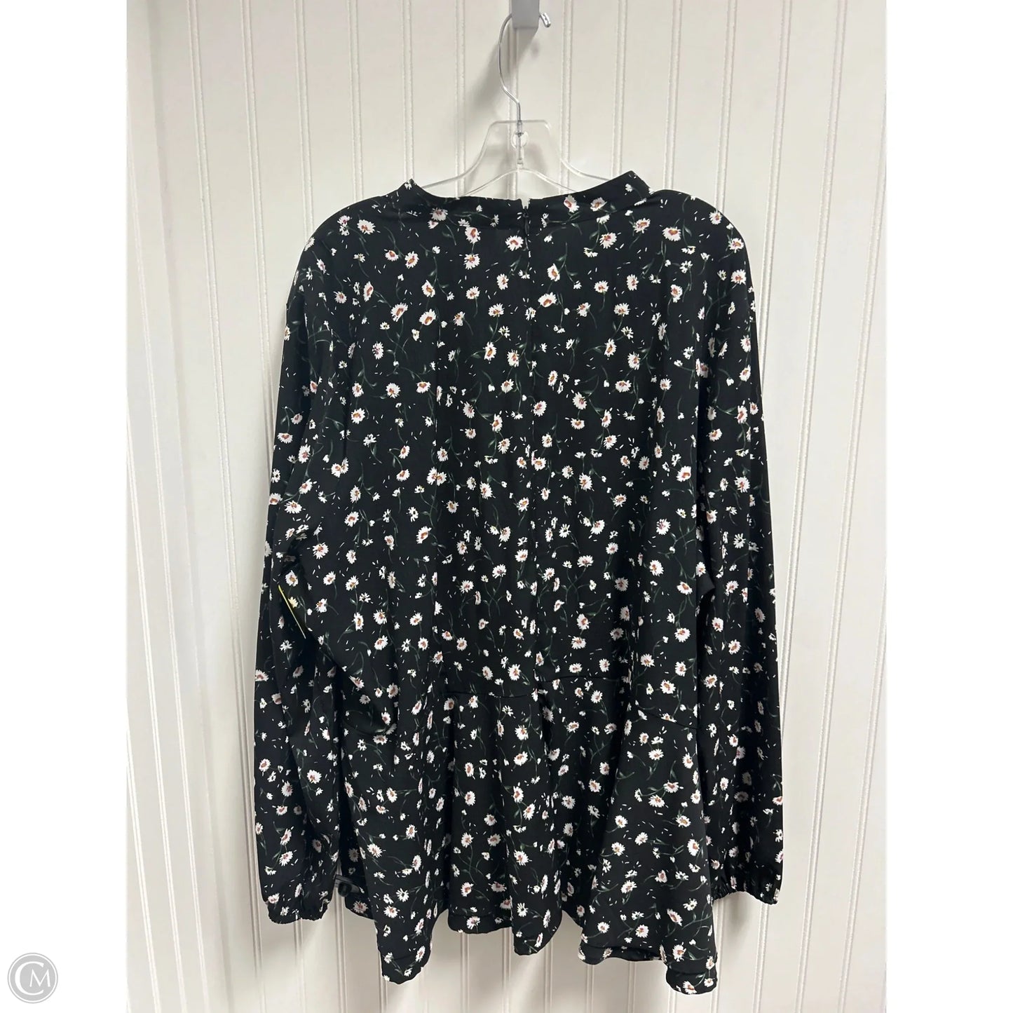 Top Long Sleeve By Lane Bryant In Floral Print, Size: 4x