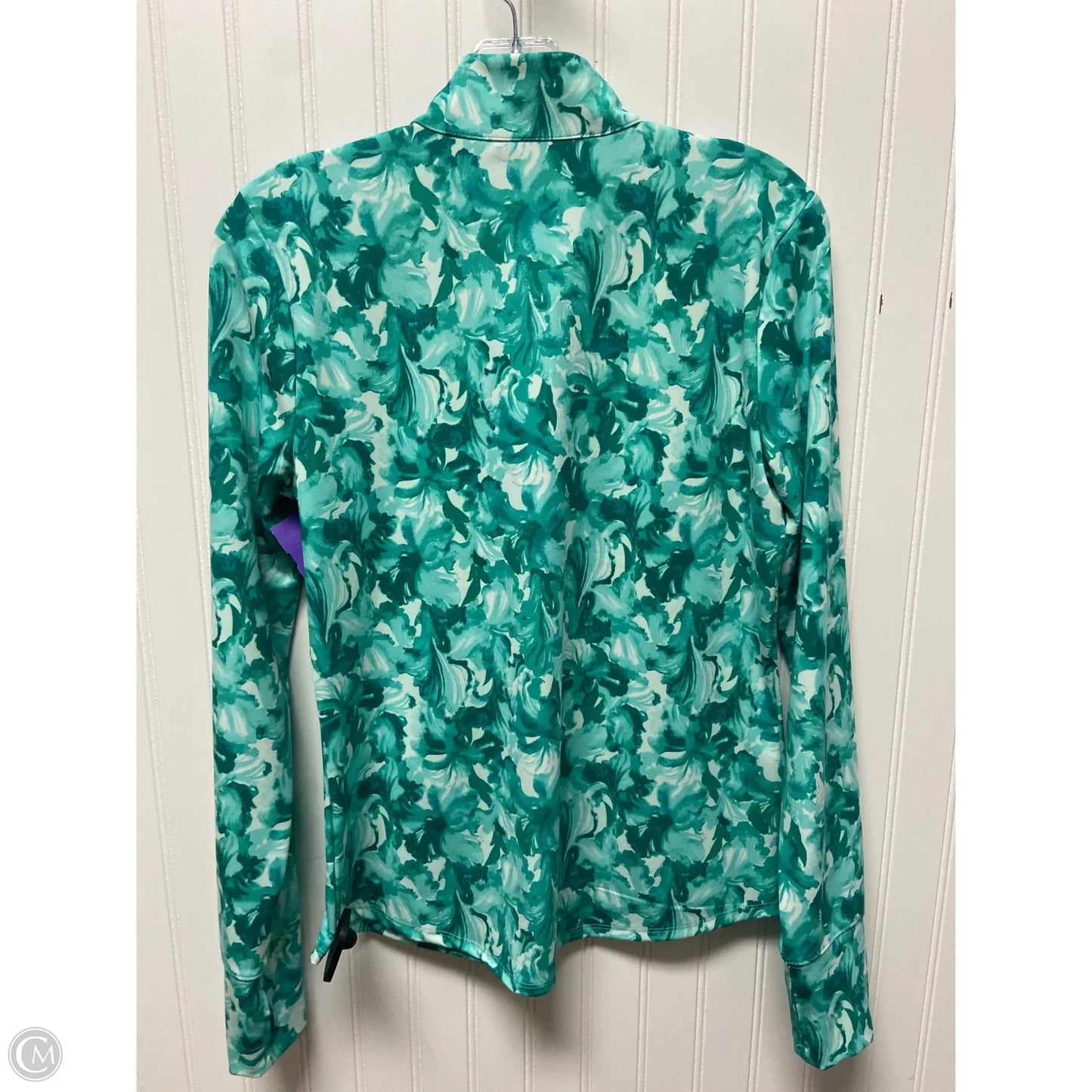 Athletic Jacket By Tommy Bahama In Teal, Size: M