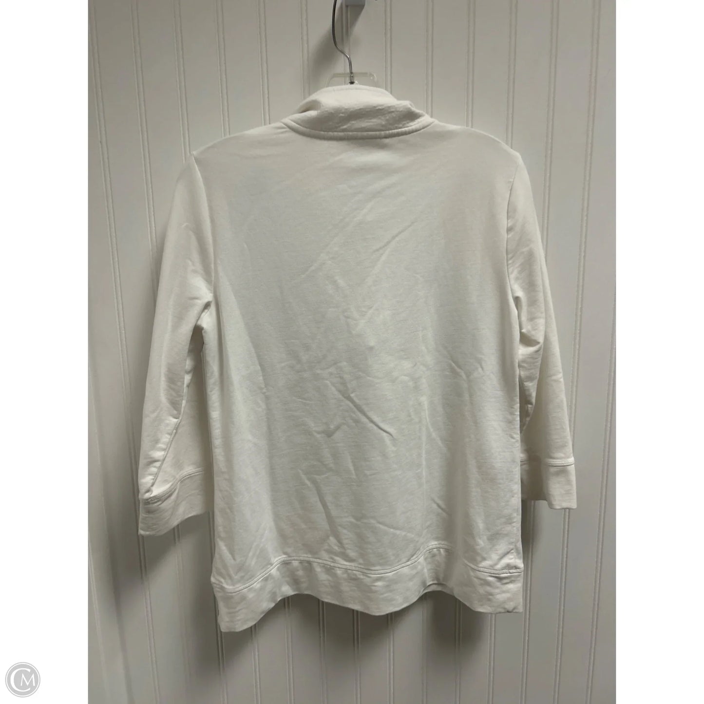 Jacket Other By Talbots In Blue & White, Size: Sp