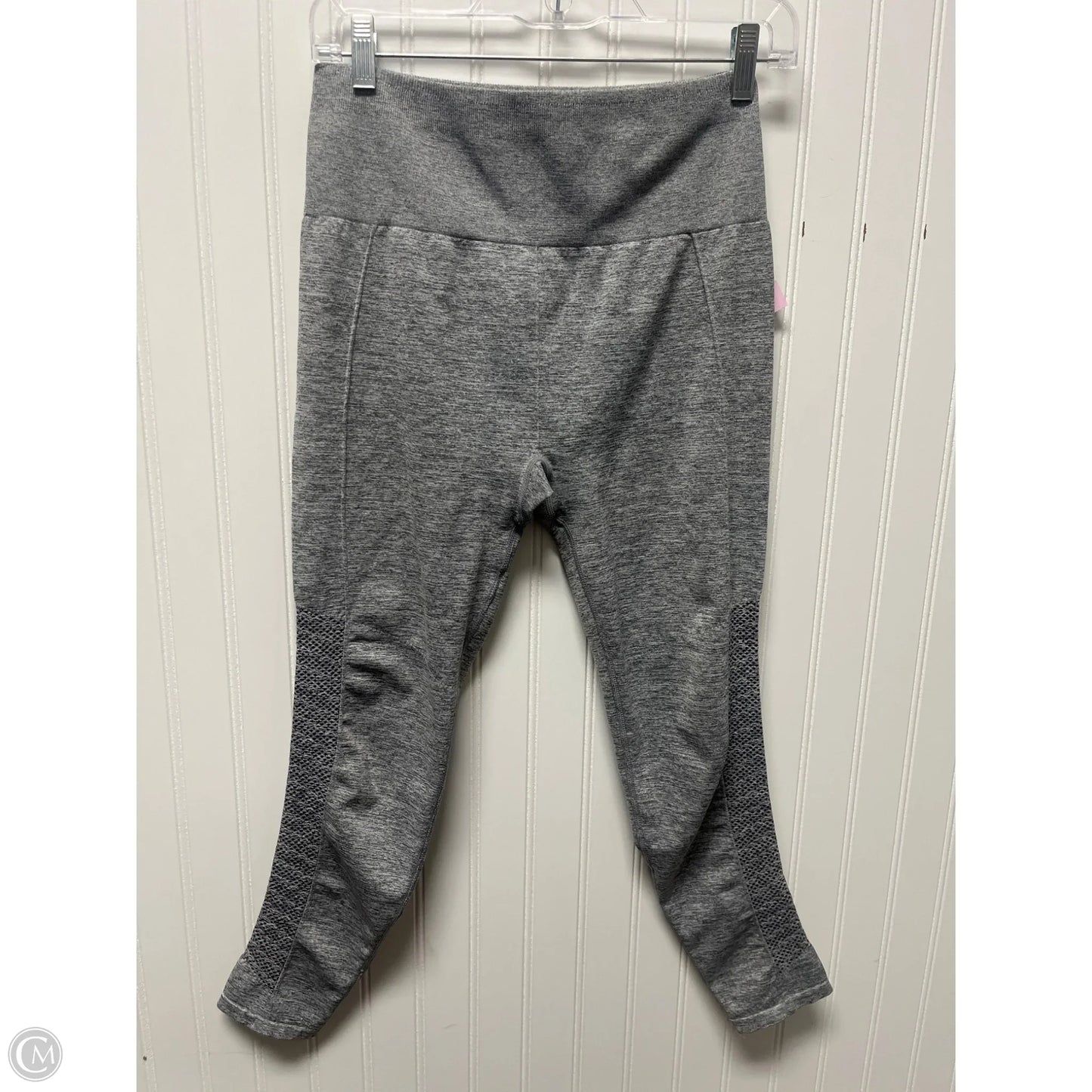 Athletic Leggings By Fabletics In Grey, Size: M