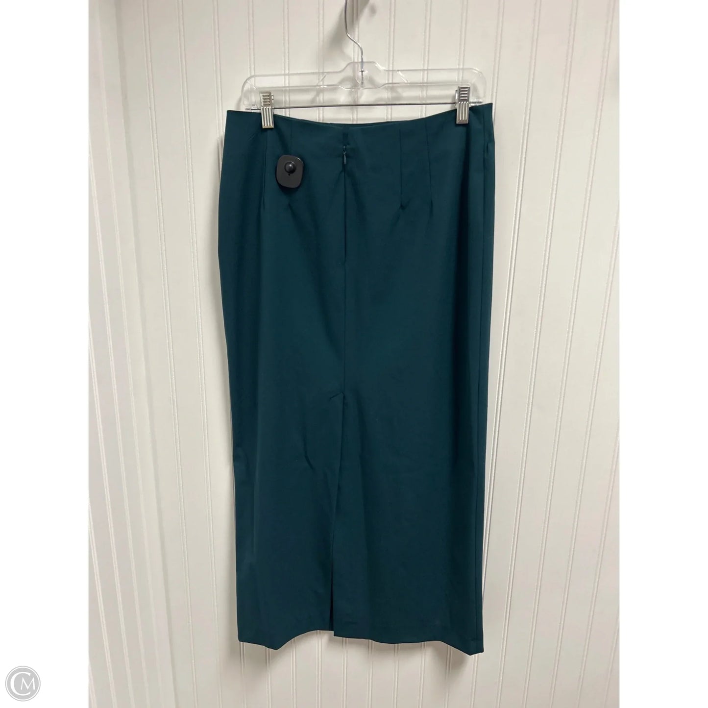 Skirt Maxi By Zara In Teal, Size: L