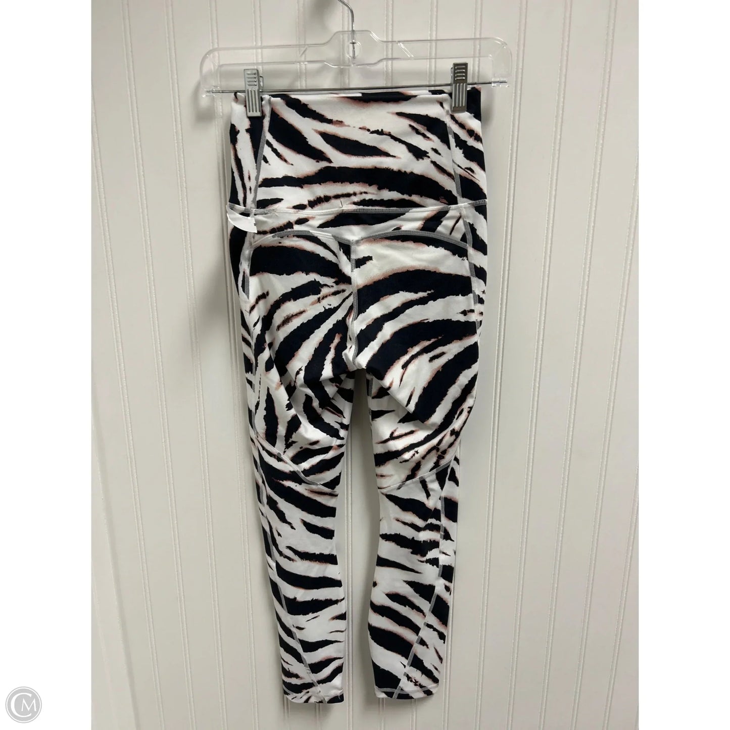 Athletic Leggings By Fabletics In Animal Print, Size: S