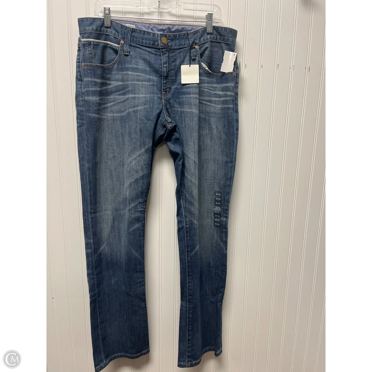 Jeans Boyfriend By Gap In Blue Denim, Size: 12