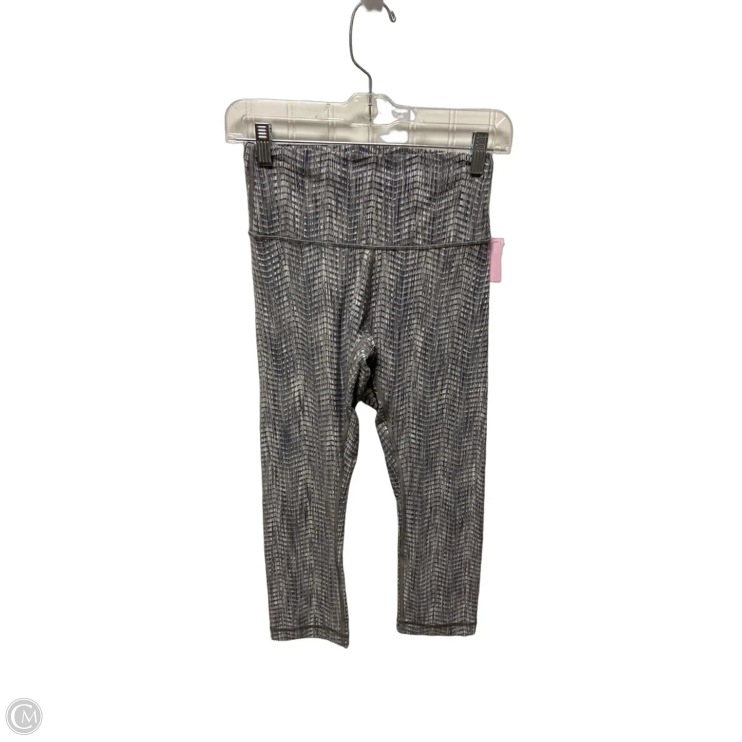 Athletic Leggings By Lululemon In Grey, Size: S