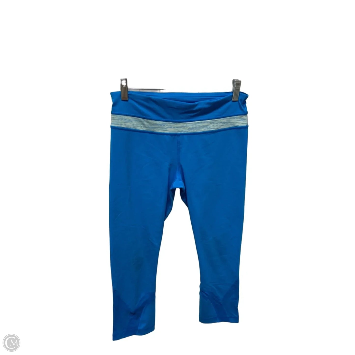 Athletic Capris By Lululemon In Blue, Size: S