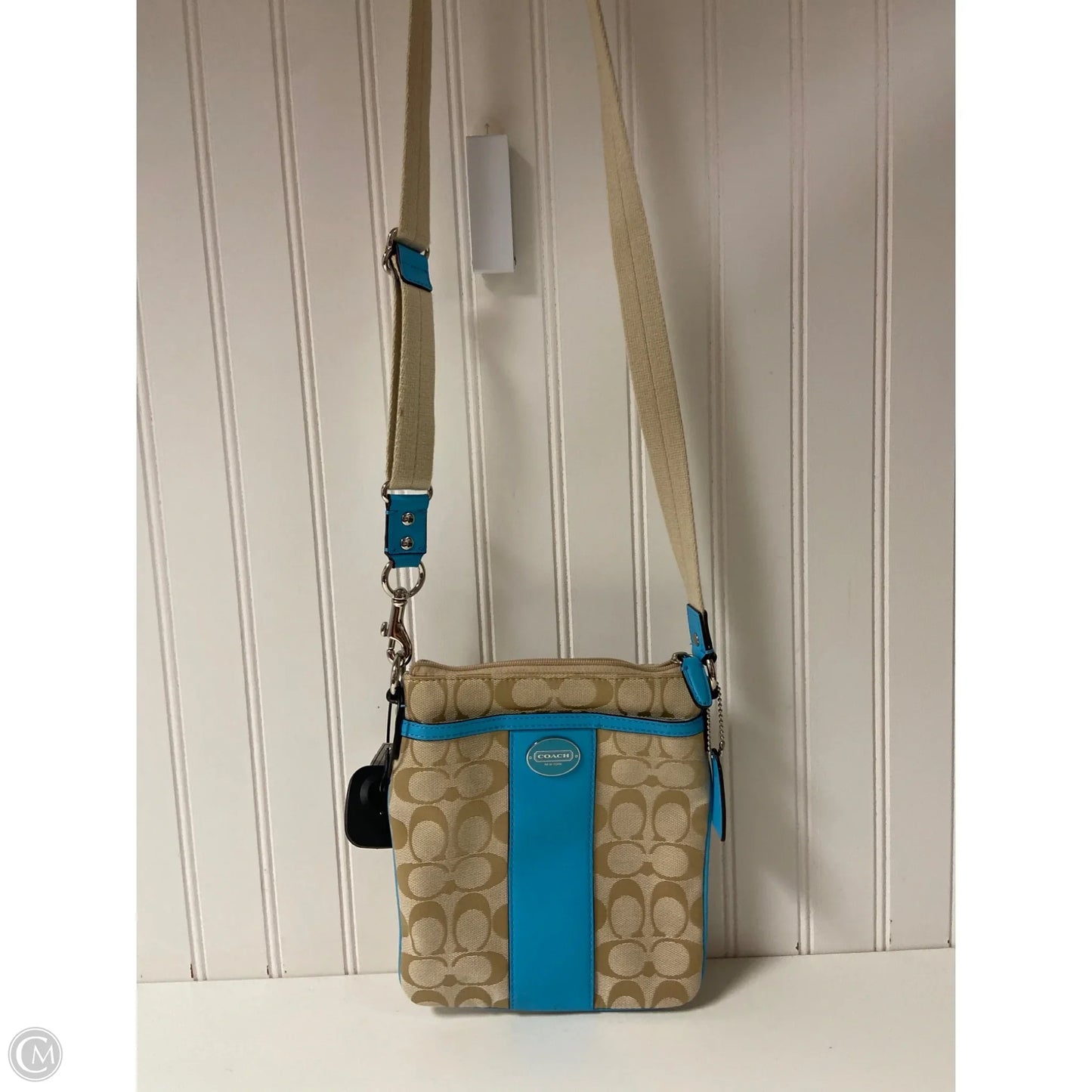 Crossbody Designer By Coach, Size: Small