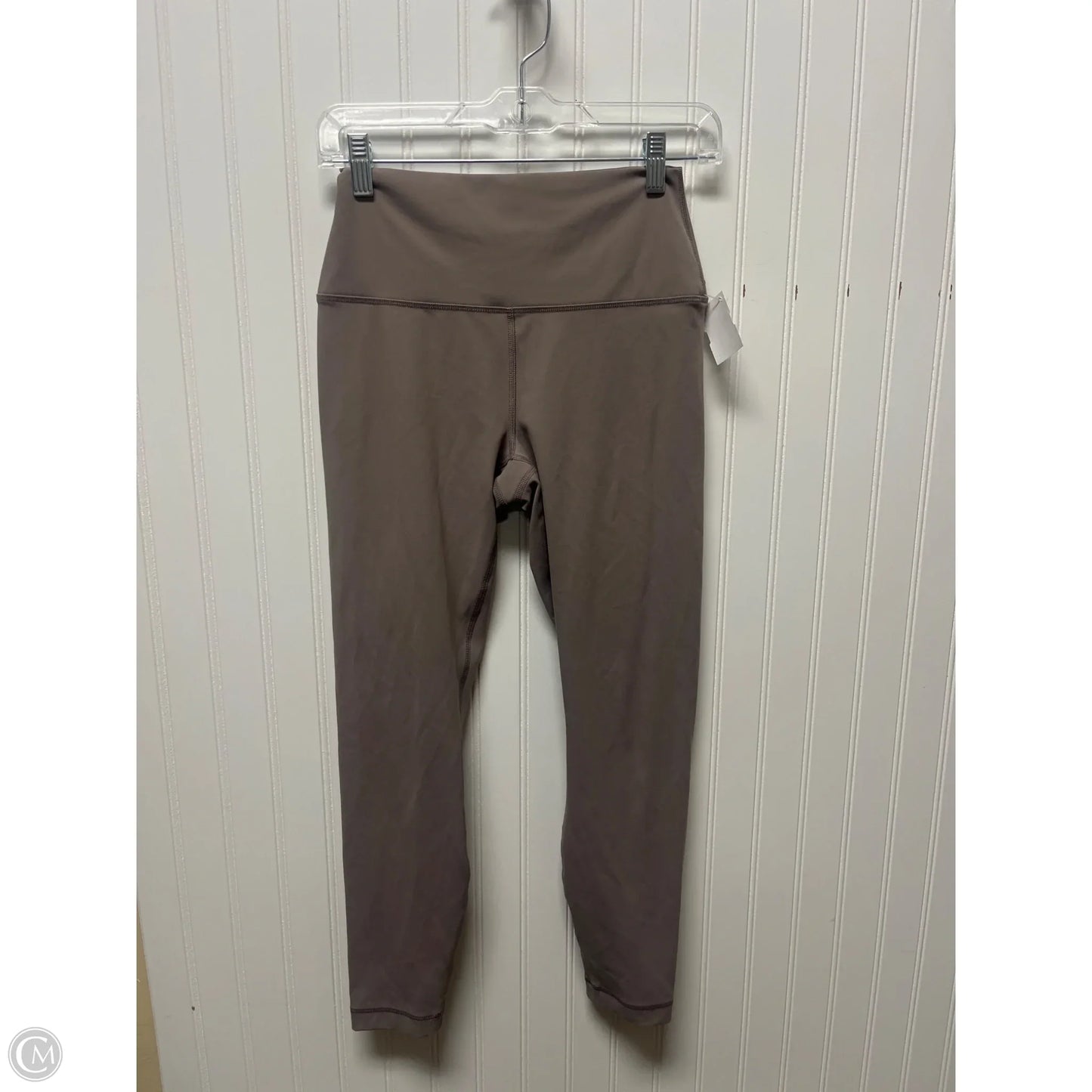 Athletic Leggings By 90 Degrees By Reflex In Taupe, Size: M
