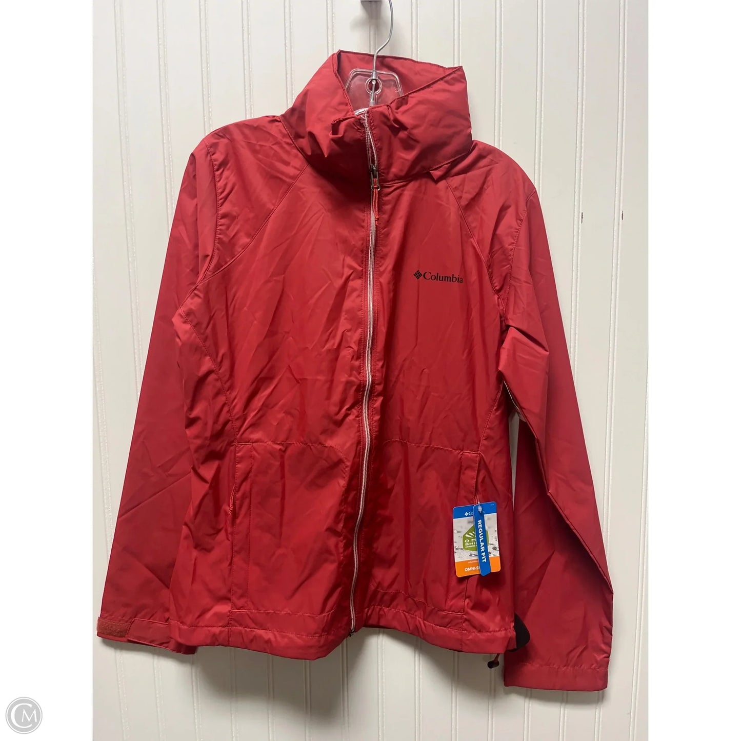 Athletic Jacket By Columbia In Red, Size: M