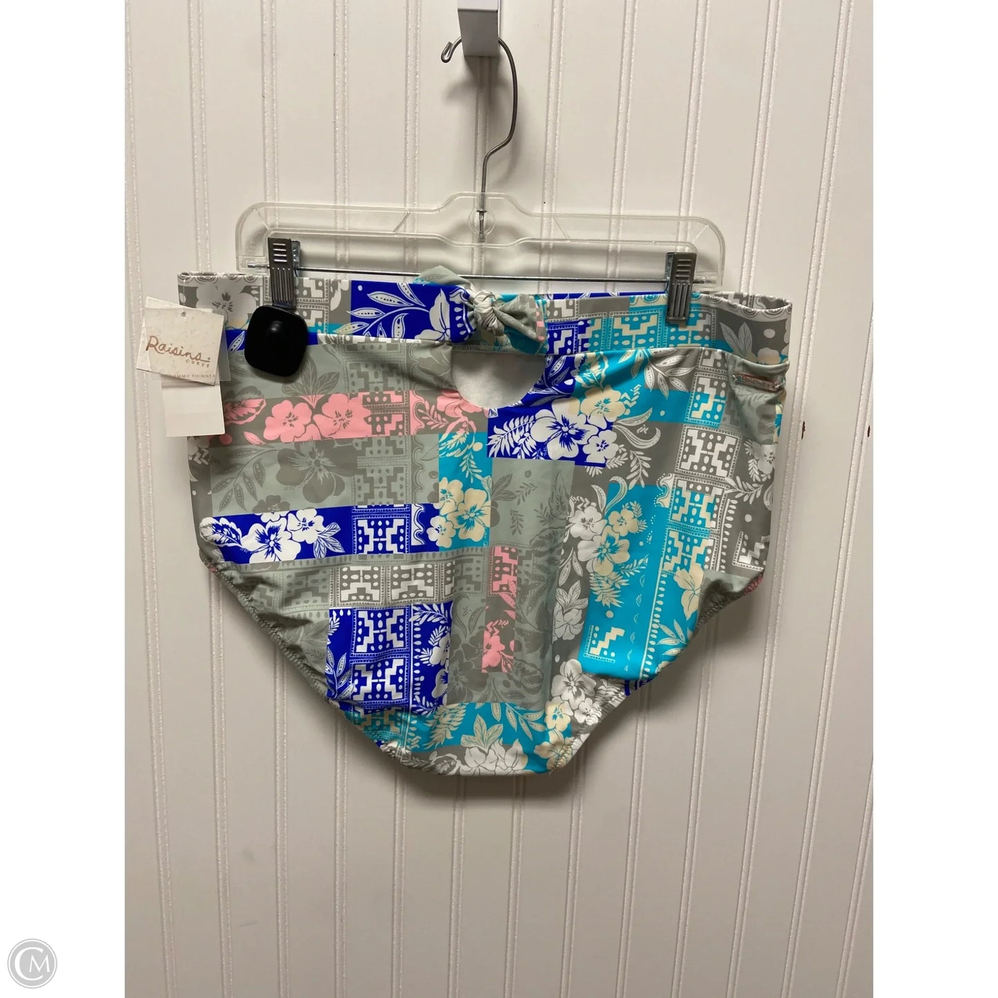 Swimsuit Bottom By Cmc In Blue & Grey, Size: 2x