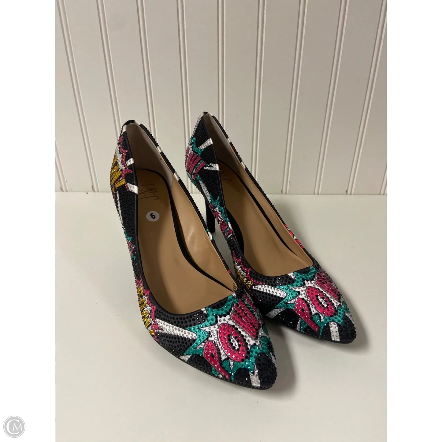 Shoes Heels Kitten By Inc In Black, Size: 9