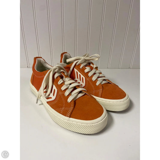 Shoes Sneakers By Cariuma In Orange, Size: 8