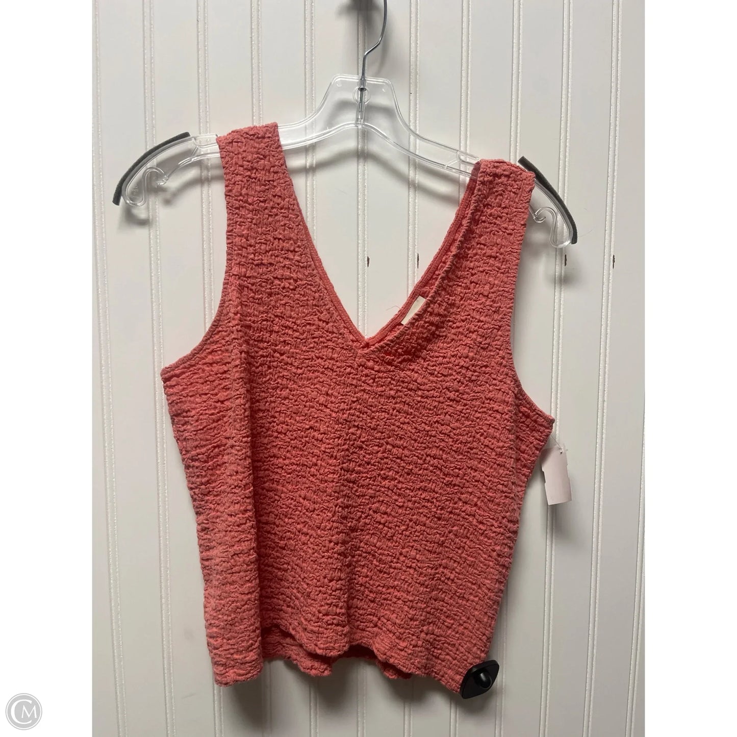 Top Sleeveless By A New Day In Coral, Size: M