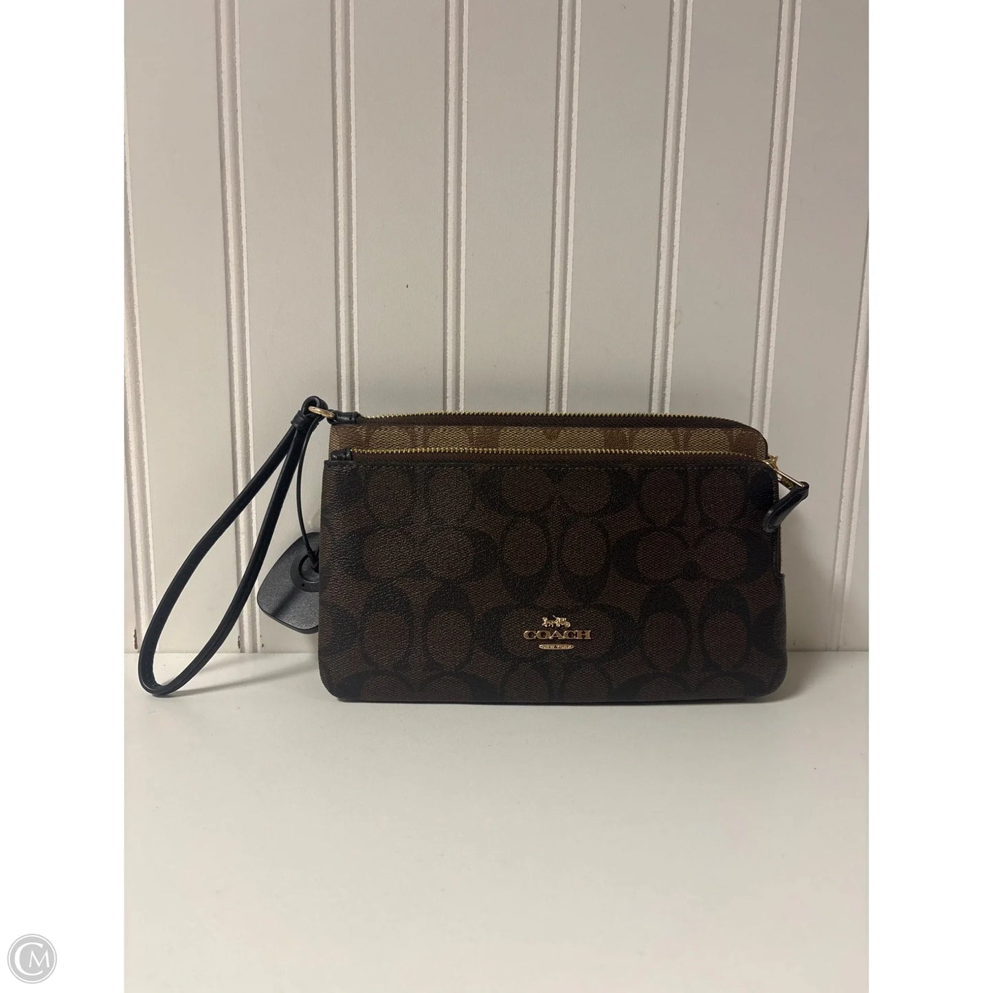 Wristlet Designer By Coach, Size: Medium