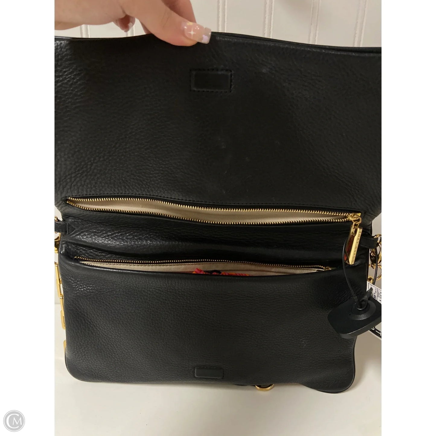 Clutch Designer By Tory Burch, Size: Large