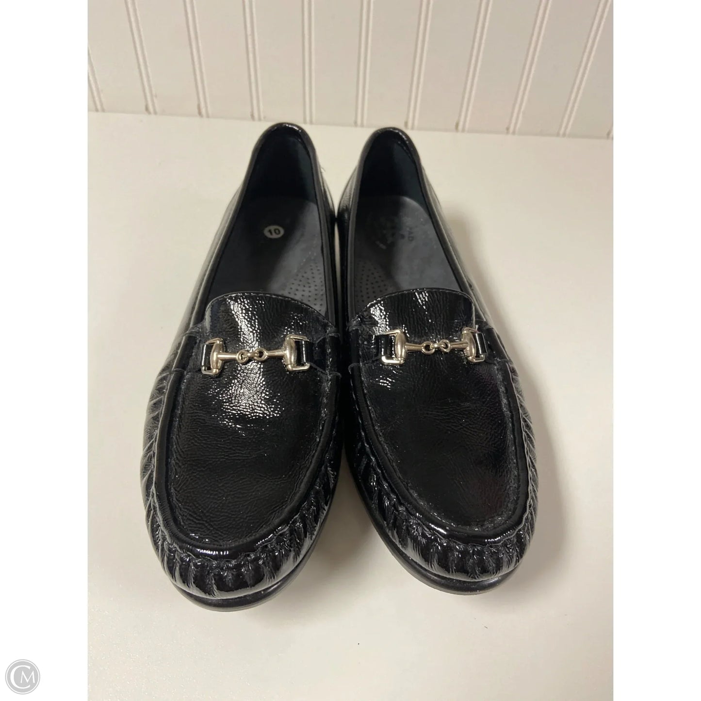 Shoes Flats By Sas In Black, Size: 10