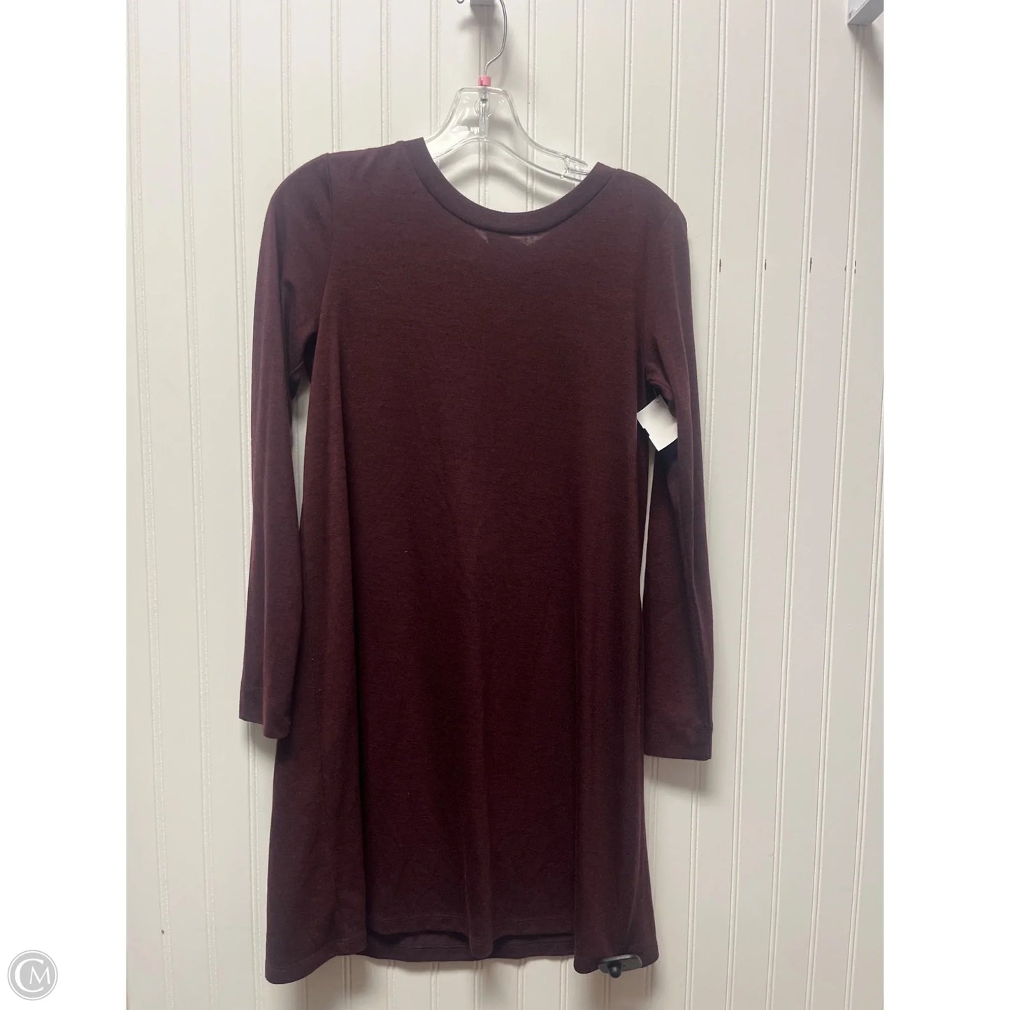 Dress Casual Short By Loft In Maroon, Size: Xs