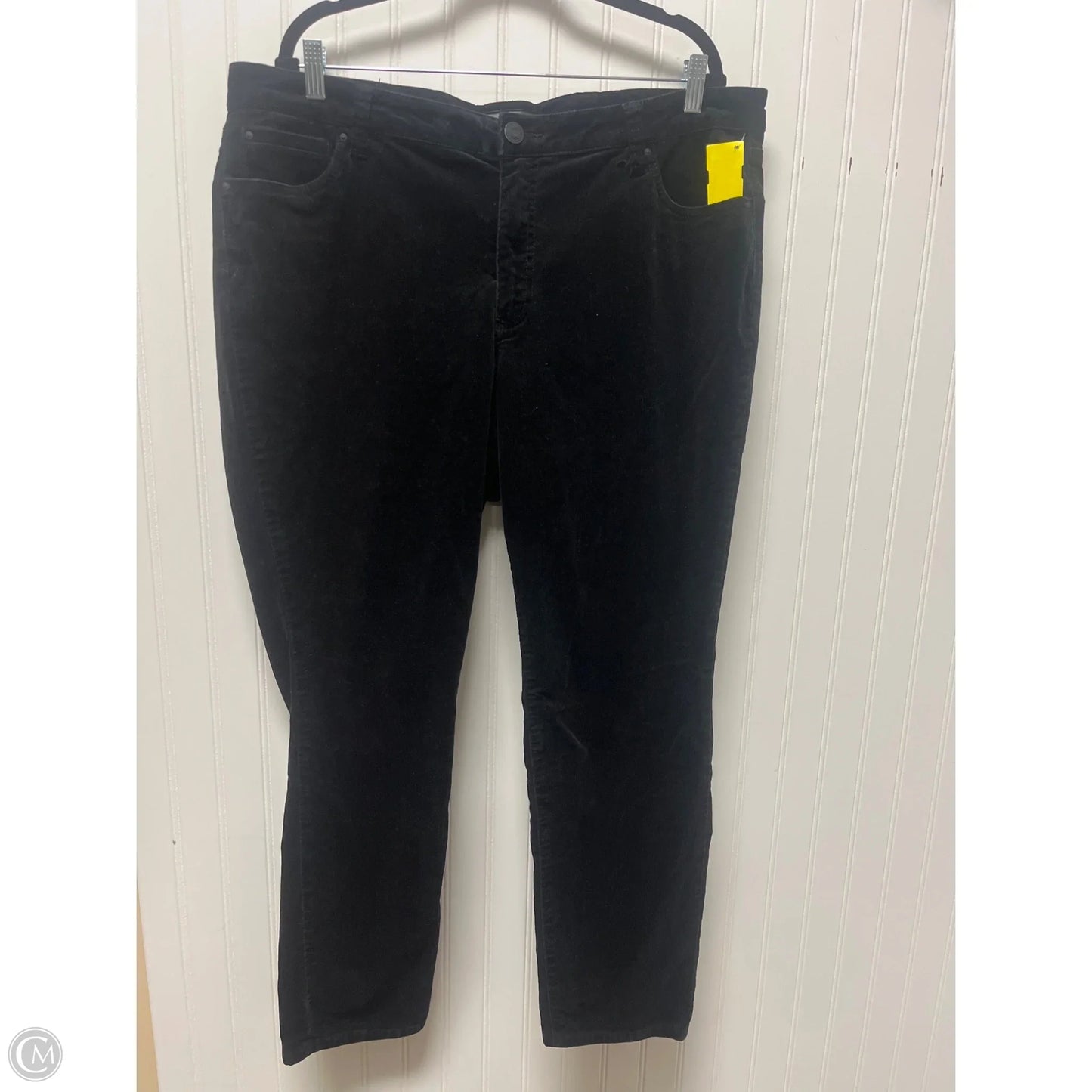 Pants Corduroy By Kut In Black, Size: 18