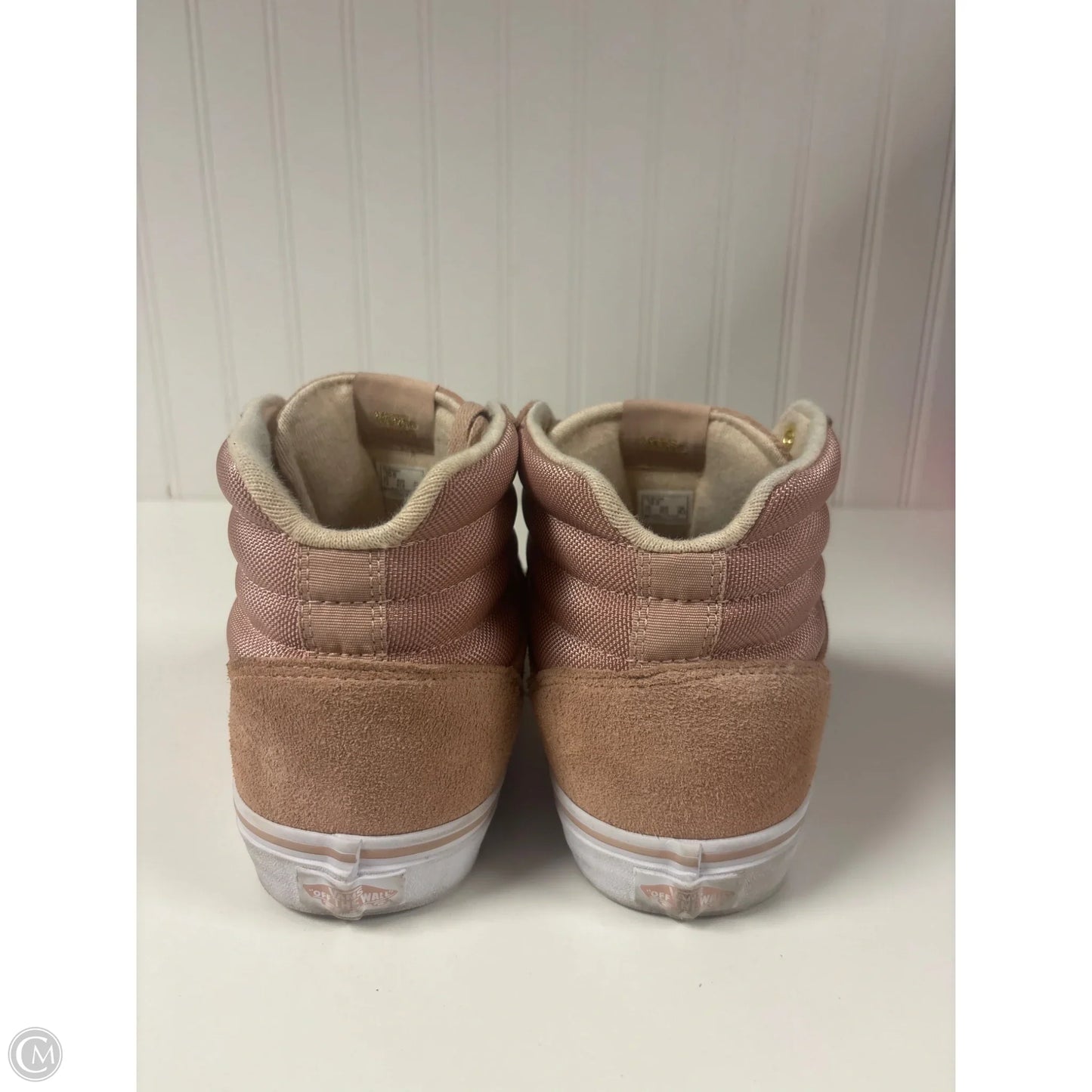 Shoes Sneakers By Vans In Peach, Size: 10