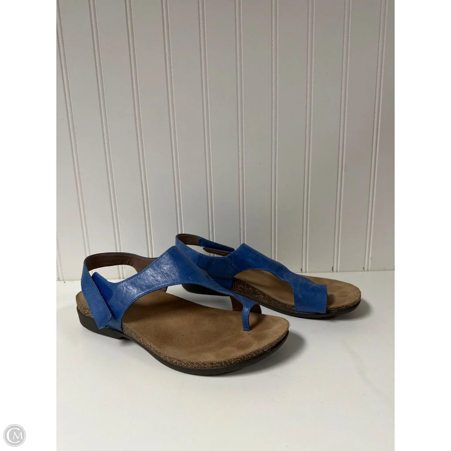 Sandals Flip Flops By Dansko In Blue, Size: 8.5