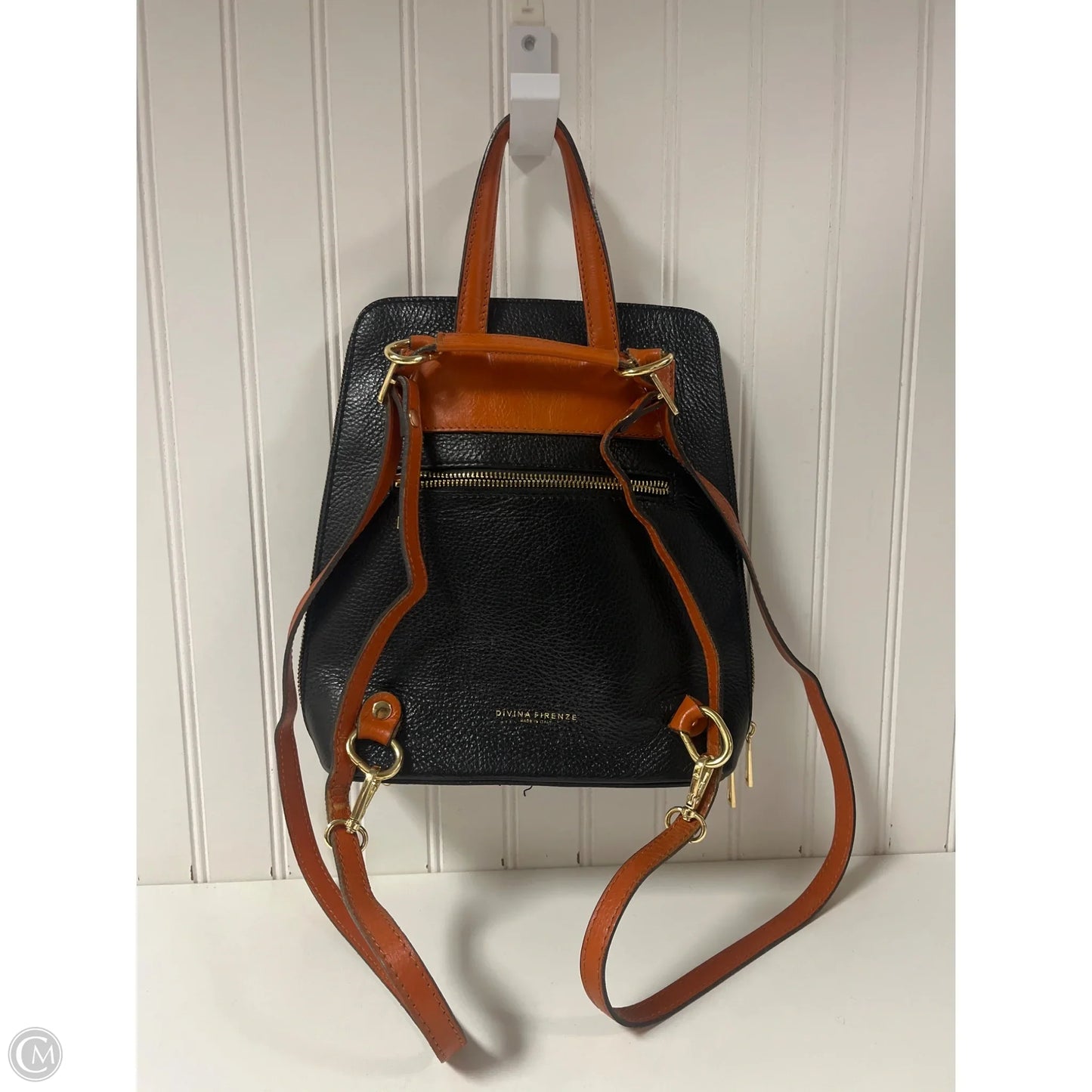 Backpack Leather By Cmc, Size: Large