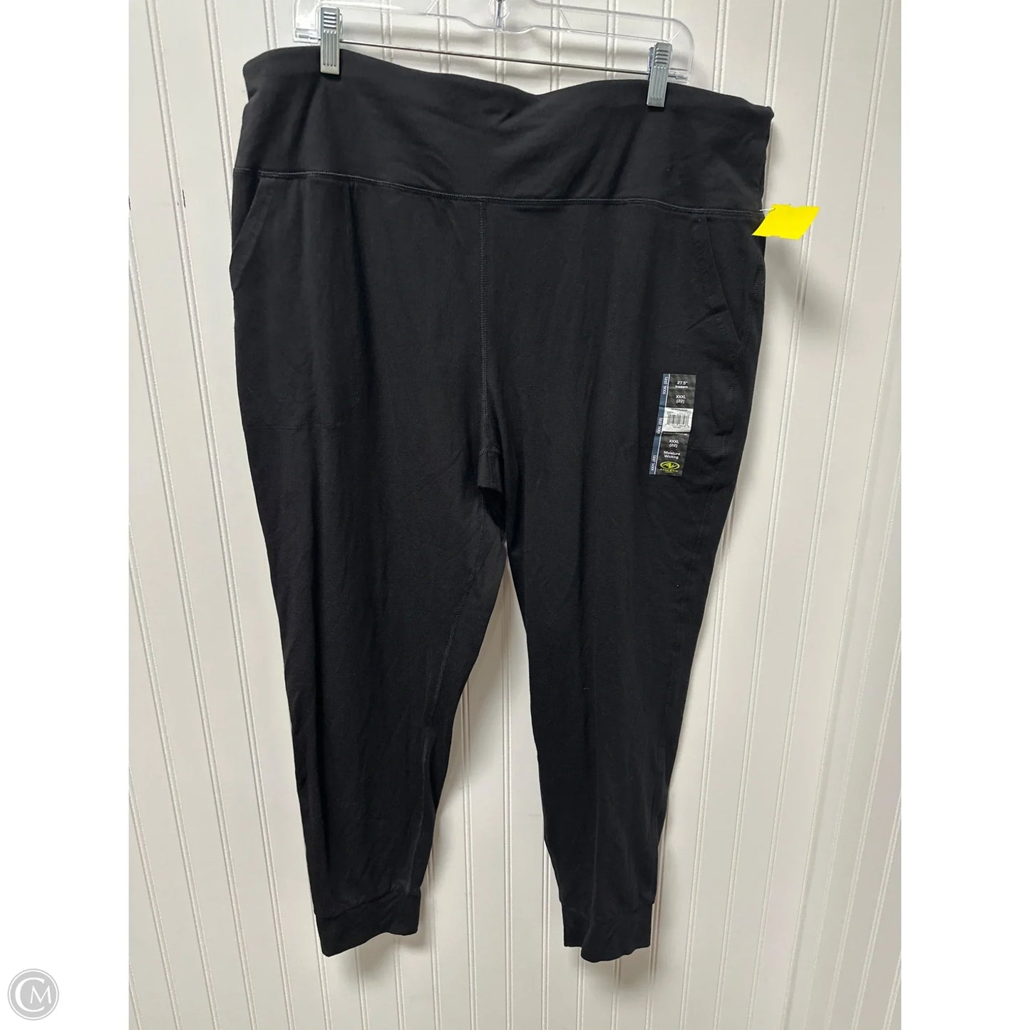 Athletic Leggings Capris By Athletic Works In Black, Size: 3x