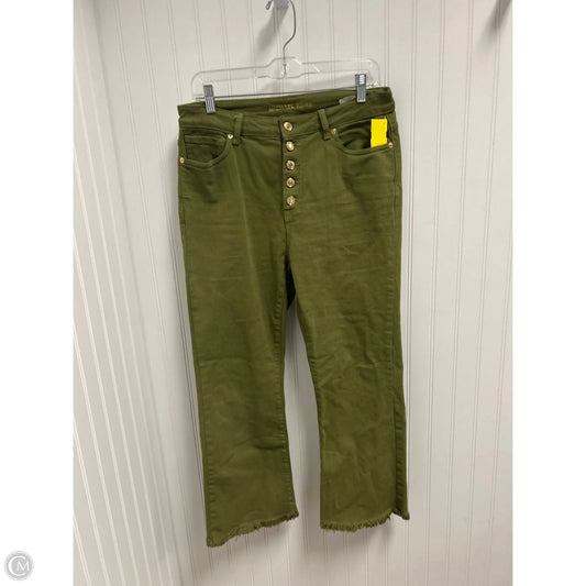 Pants Designer By Michael Kors In Green, Size: 8