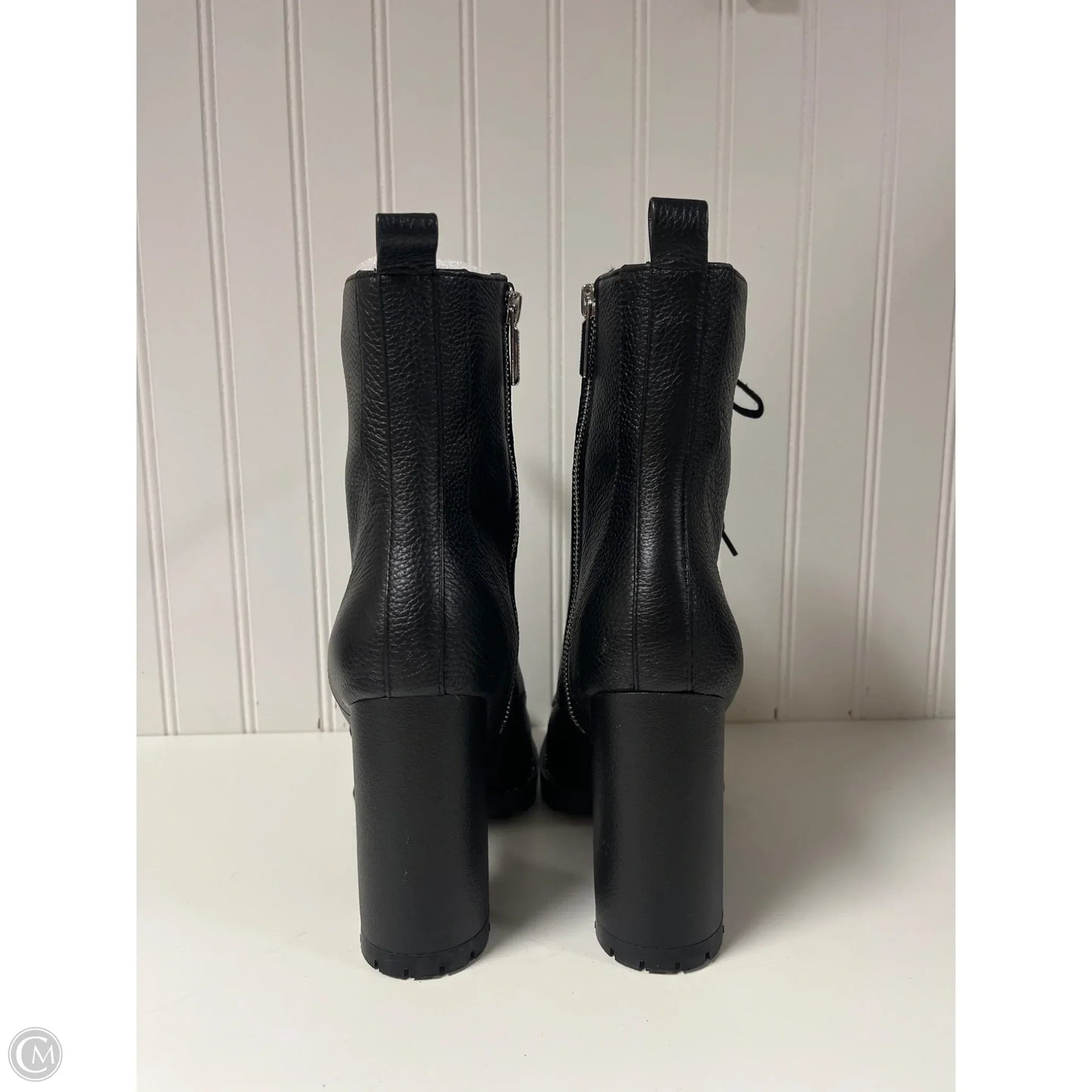 Boots Designer By Karl Lagerfeld In Black, Size: 9