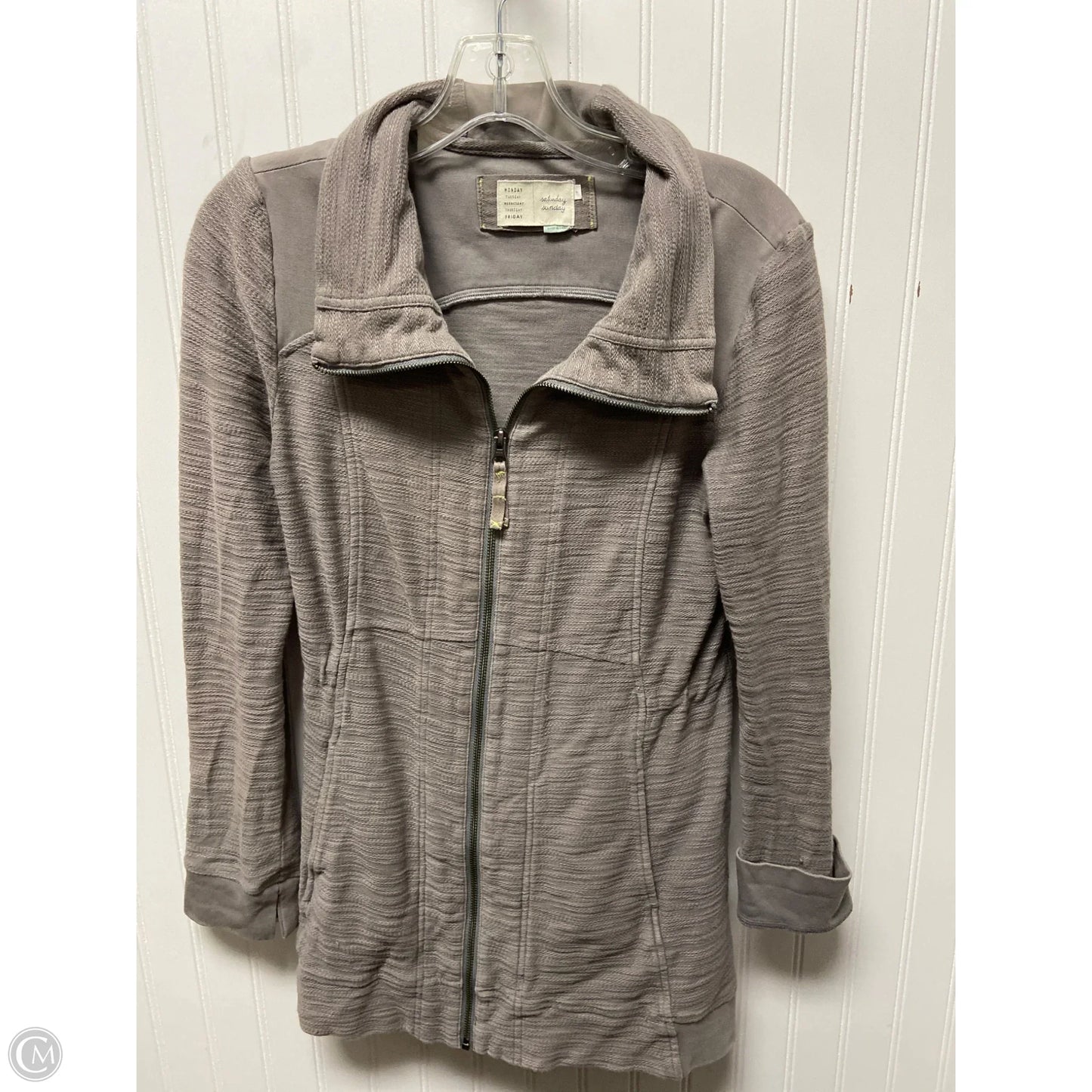 Jacket Other By Saturday/sunday In Grey, Size: S