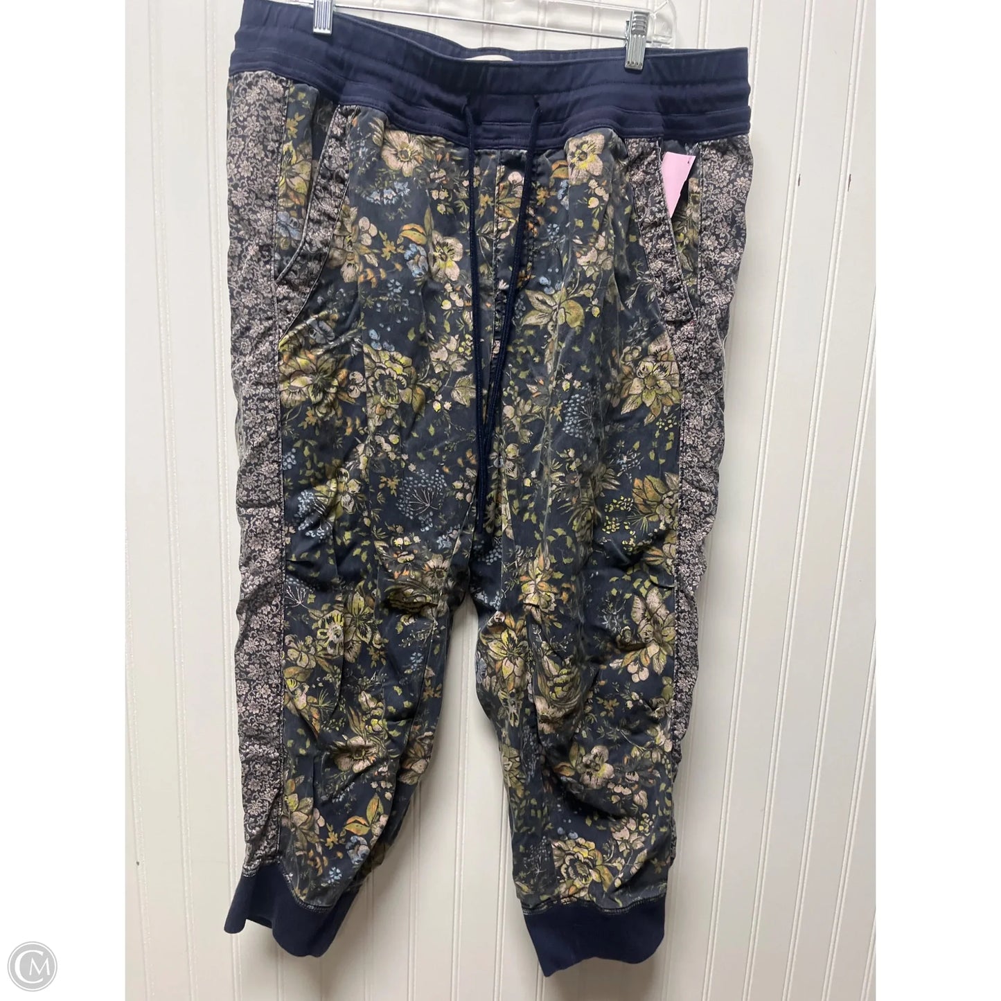 Pants Cropped By Anthropologie In Navy, Size: 1x