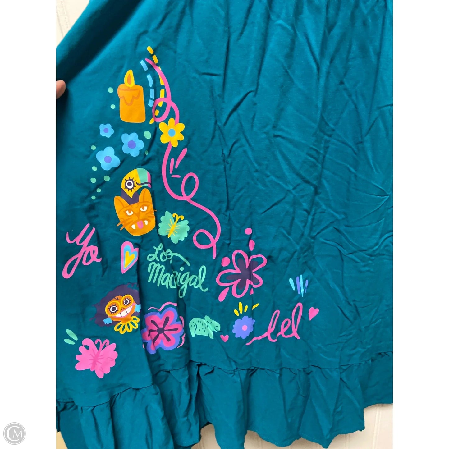 Skirt Midi By Disney Store In Teal, Size: 4x