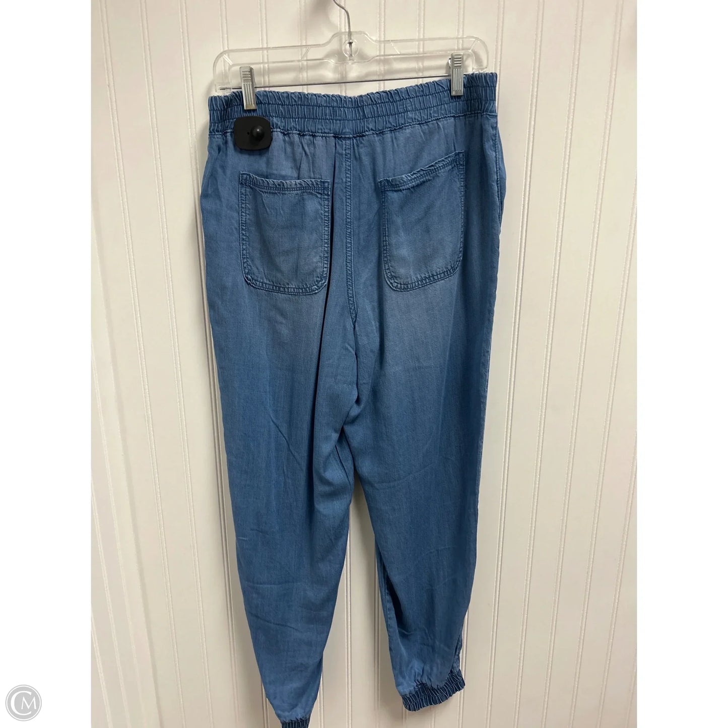 Pants Joggers By Nine West In Blue Denim, Size: M