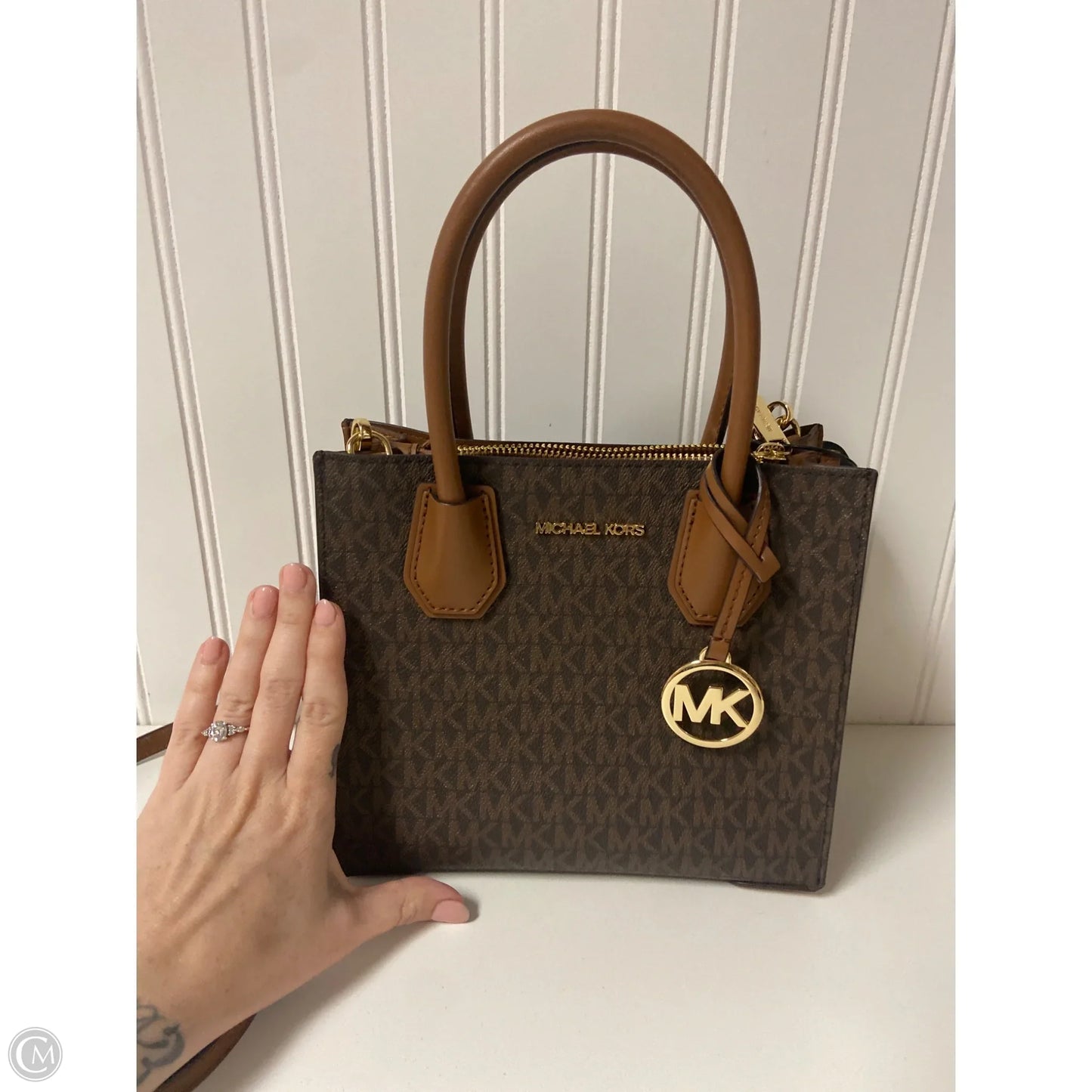 Handbag Designer By Michael Kors, Size: Medium