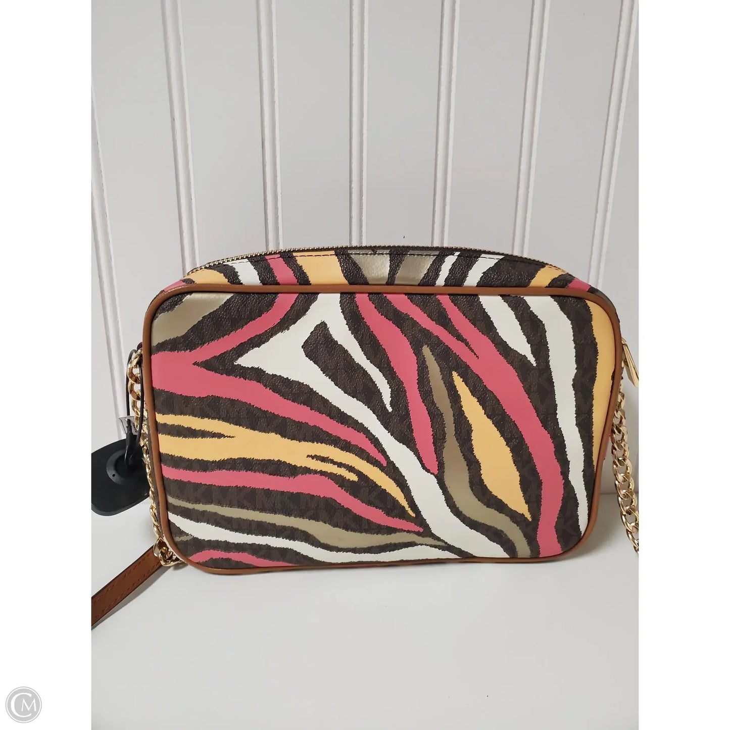 Crossbody Designer By Michael Kors, Size: Medium